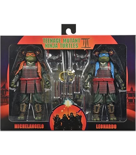 NECA Teenage Mutant Ninja Turtles 3 (Movie) - Turtles in Time- 1:7